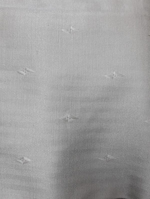Cortina Lista Raso rombos beige - Imagen 3